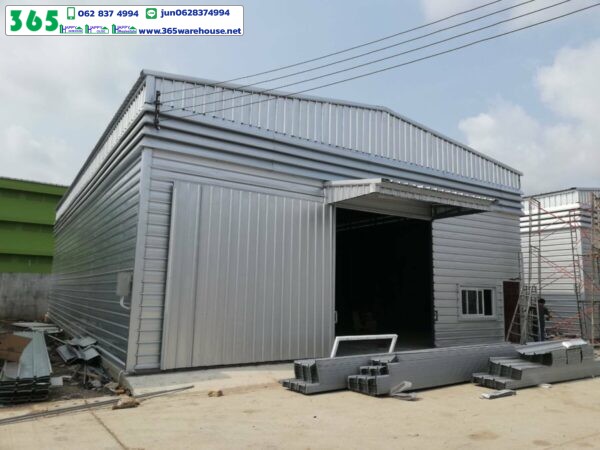 HAPPY REAL ESTATE 7 โกดังสำเร็จรูปให้เช่า แพรกษา บางพลี คลองขุด - Image 2