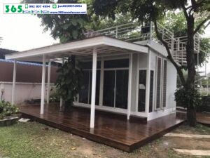 ผลงานบ้านสำเร็จรูป MS07 3.60x5.40