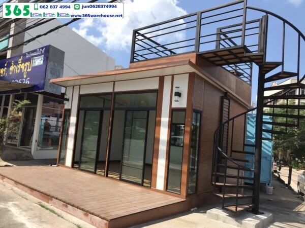 ผลงานบ้านสำเร็จรูป MS07 3.60x5.40x2.87 - Image 2
