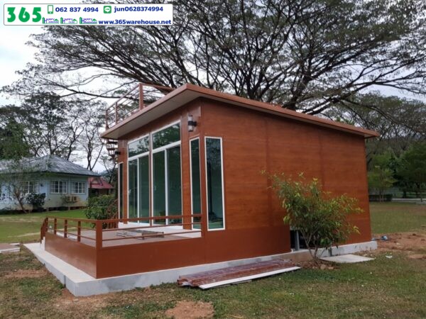 ผลงานบ้านสำเร็จรูป MS07 3.60x5.40x2.87 - Image 2