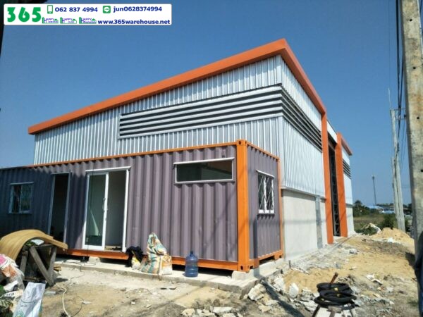 ผลงานโกดังสำเร็จรูป HW-CT 12x18x6 - Image 3