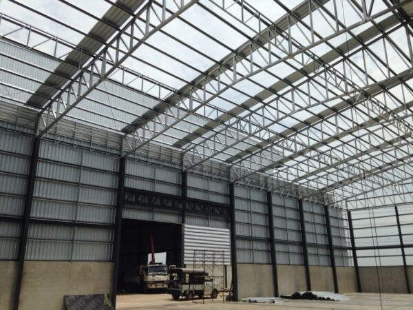โกดังสำเร็จรูป HW-HC ขนาด 30 x 50 x 10 เมตร - Image 2