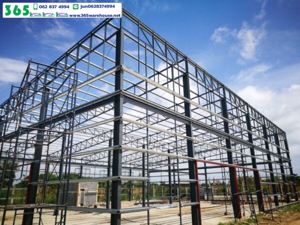 ผลงานโกดังสำเร็จรูป HW-HC 23.8x29.8x7.6 m. - Image 2
