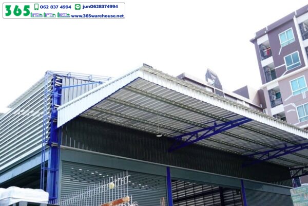 ผลงานโกดังสำเร็จรูป HW-C 15x34x6 ม. บางศรีเมือง นนทบุรี (Copy) - Image 4