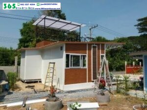 ผลงานบ้านสำเร็จรูป MS 07 3.60 x 5.40 x 2.87