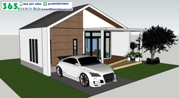 แบบบ้านมาตรฐานบ้านสำเร็จรูป MD - Image 2